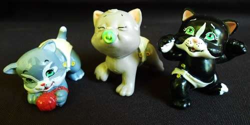 Vintage magic diaper babies pets  3 kittens