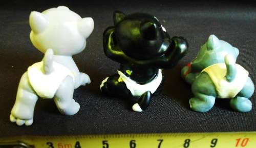 Vintage magic diaper babies pets  3 kittens