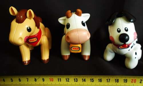 Collectable Tolo toys first friends  three animals