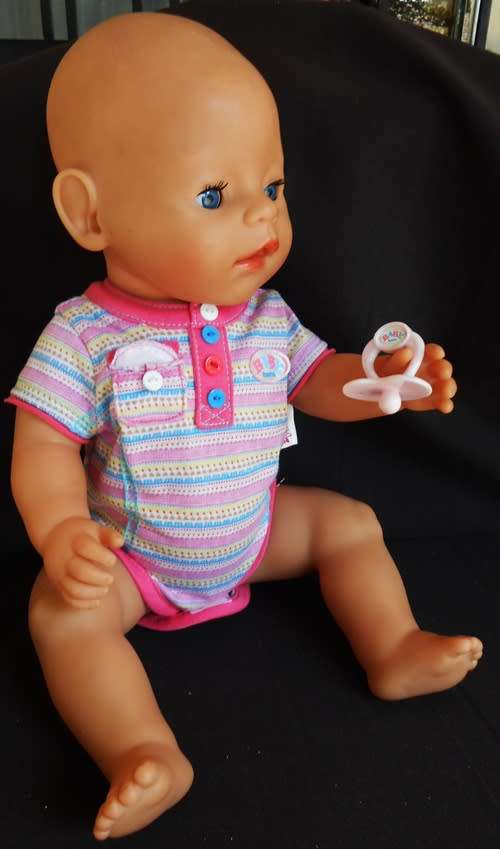 Original Baby Born Doll by Zapf Creations in original clothes with dummy