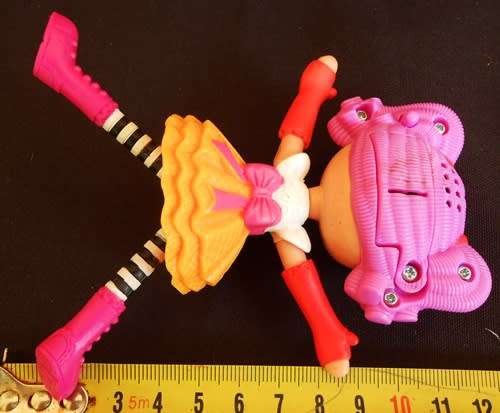 collectable small La La Loopsy doll with sound and action button
