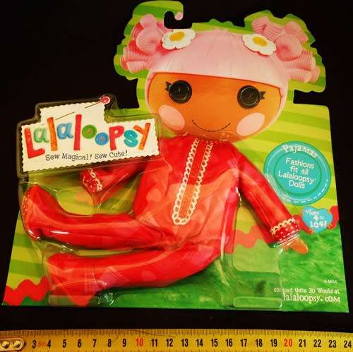 Lalaloopsy Pajamas Fashions fit all Lalaloopsy dolls.