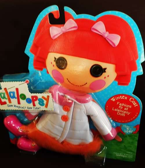 Lalaloopsy winter coat Fashions fit all Lalaloopsy dolls.