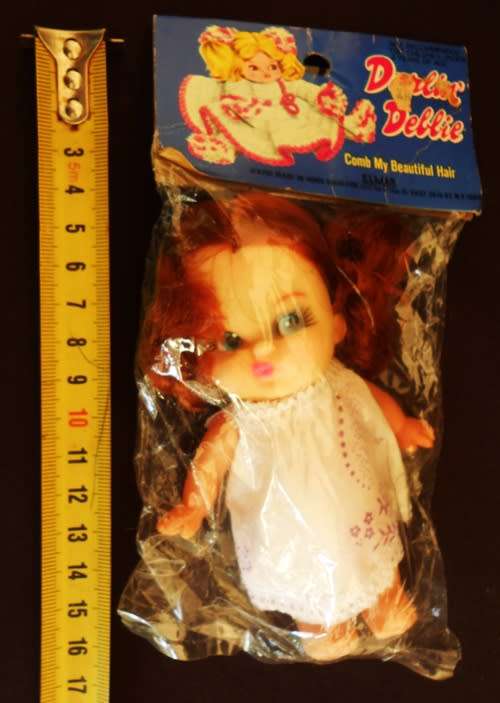 vintage Darlin'Debbie doll N I P From 1970 s made by ELMAR Hong Kong