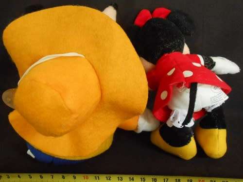 Collectable Minnie Mouse and Goofy Soft toys