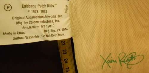 Cabbage Patch kids doll in good condition original clothes, shoes and socks