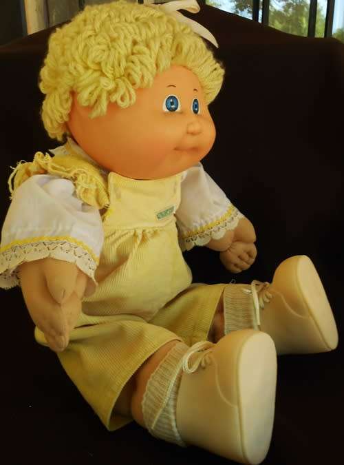 Cabbage Patch kids doll in good condition original clothes, shoes and socks