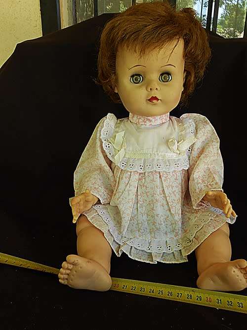 collectable vintage baby doll from 1950 or 1960 s