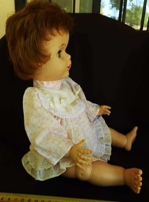 collectable vintage baby doll from 1950 or 1960 s