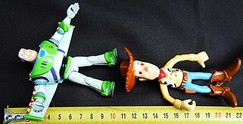 collectable Toy Story figures Buzz Lightyear And Sherriff Woody