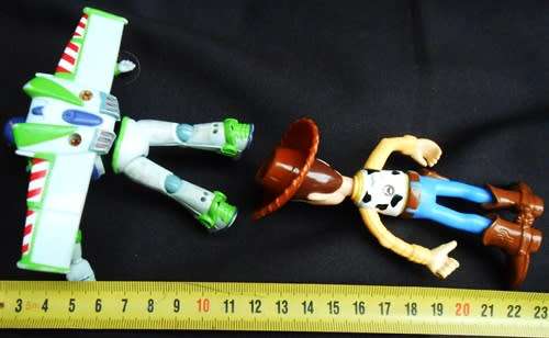 collectable Toy Story figures Buzz Lightyear And Sherriff Woody