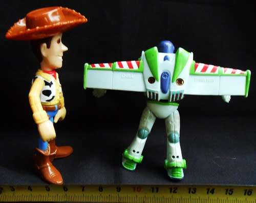 collectable Toy Story figures Buzz Lightyear And Sherriff Woody