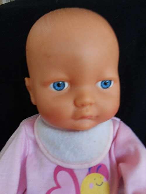 newborn baby girl doll 38 cm