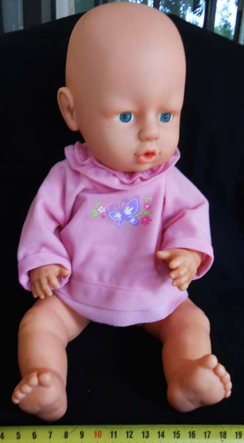 baby girl doll  anatomically correct 38 cm
