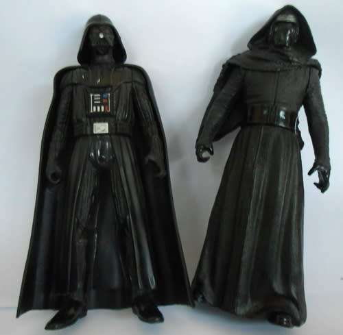 Collectable Darth Vader Figures two figures