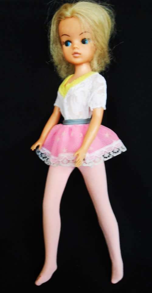 Collectable Vintage Sindy Doll with tights and tutu