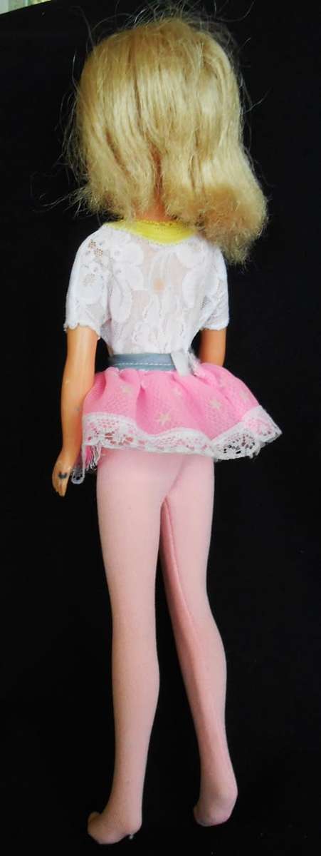 Collectable Vintage Sindy Doll with tights and tutu