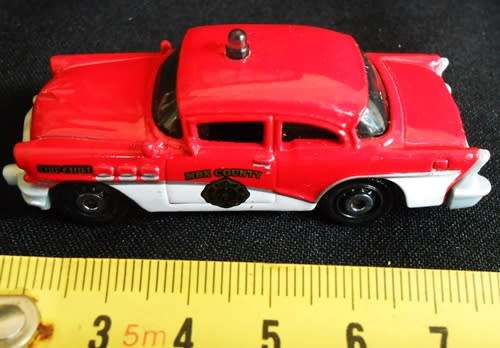Collectable Die Cast Matchbox  MB 858 1956 Buick Century Police