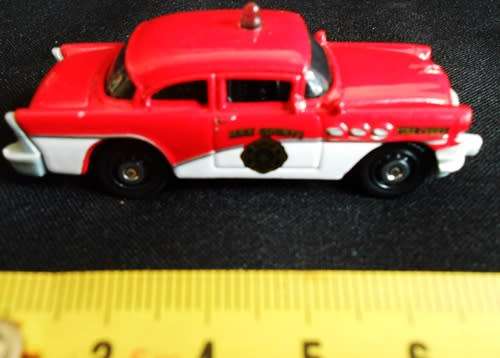 Collectable Die Cast Matchbox  MB 858 1956 Buick Century Police