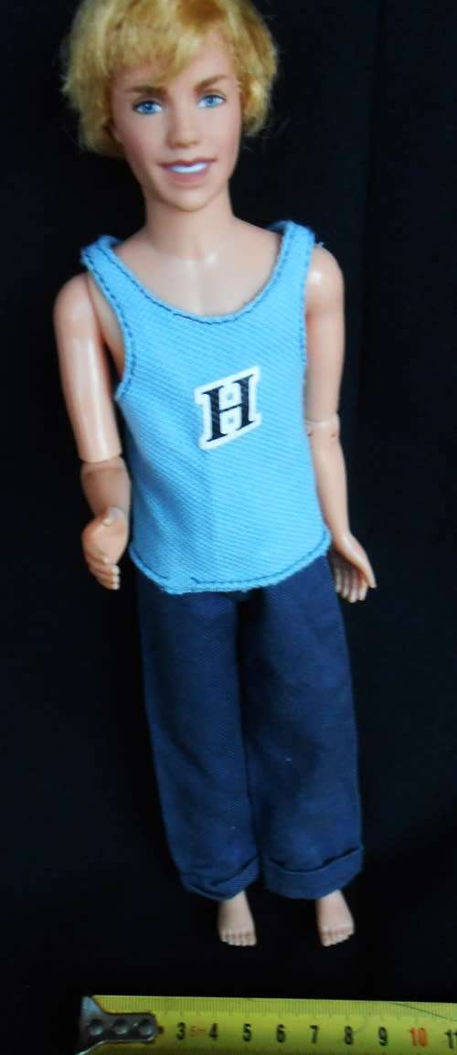 Collectable Teenage Boy Doll Ryan from High School Musical Made by Mattel