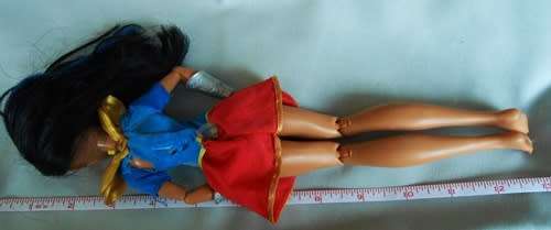 Collectable DC Super Hero Girls Wonder Woman of Themyscira 12-Inch Deluxe Doll