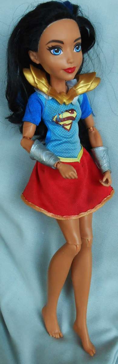 Collectable DC Super Hero Girls Wonder Woman of Themyscira 12-Inch Deluxe Doll