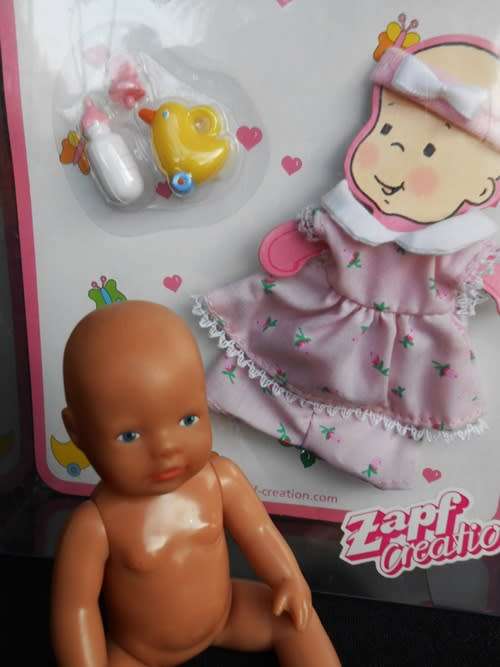 Collectable Zapf Mini Baby Born Doll with set of clothes