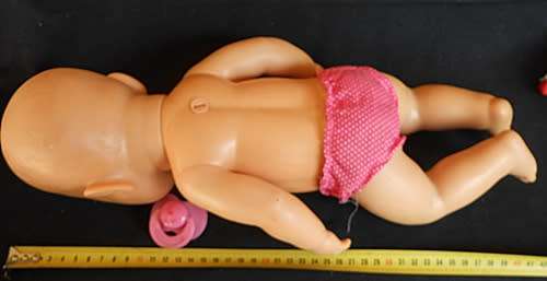 collectable Zapf Interactive Baby Born doll with dummy