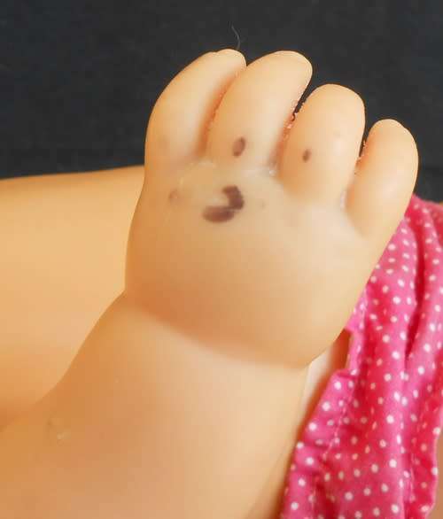 collectable Zapf Interactive Baby Born doll with dummy