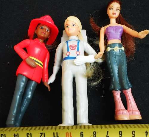Collectable Small Barbie dolls made for McDonalds relisted