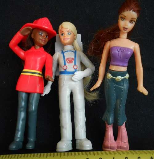 Collectable Small Barbie dolls made for McDonalds relisted