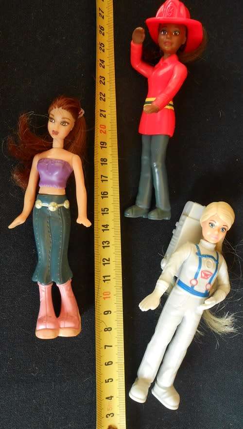 Collectable Small Barbie dolls made for McDonalds relisted