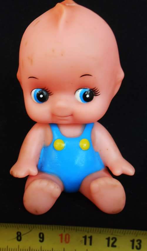 collectable small Kewpie doll 15 cm sitting down