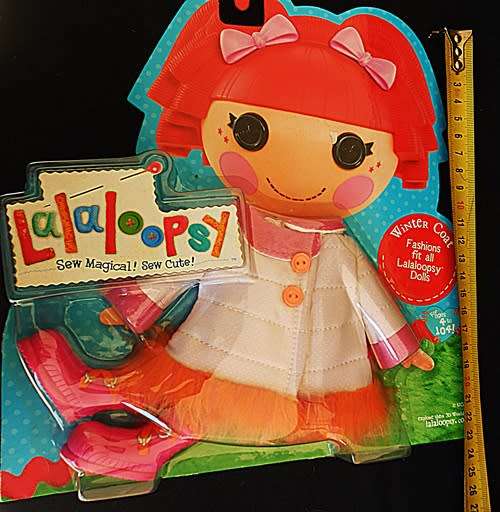 Lalaloopsy doll s Winter Coat to fit all Lalaloopsy dolls N I P