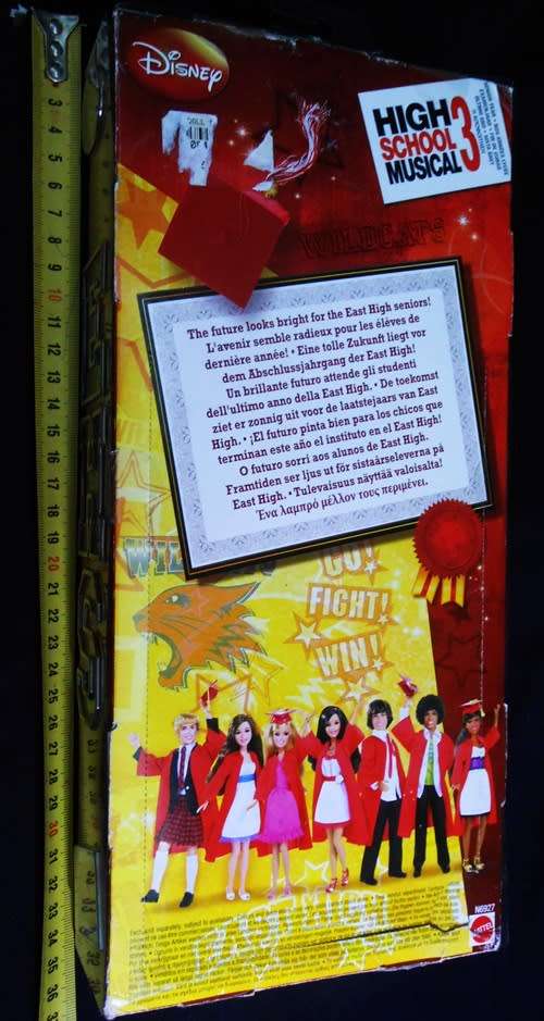 Disney High School Musical 3 Senior Year, Gabriella Doll No 6927