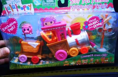 Collectable Mini Lalaloopsy Silly Pet Parade Motorized Train