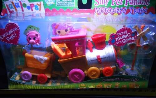 Collectable Mini Lalaloopsy Silly Pet Parade Motorized Train