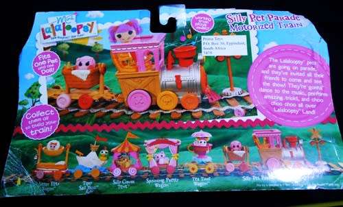 Collectable Mini Lalaloopsy Silly Pet Parade Motorized Train
