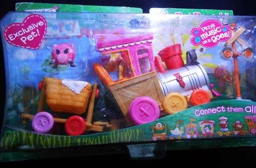 Collectable Mini Lalaloopsy Silly Pet Parade Motorized Train