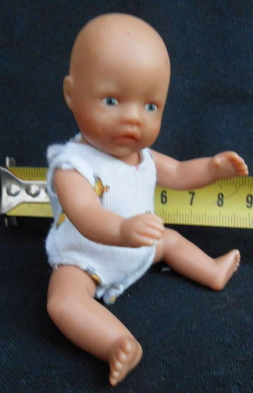 collectable Zapf original mini baby born doll
