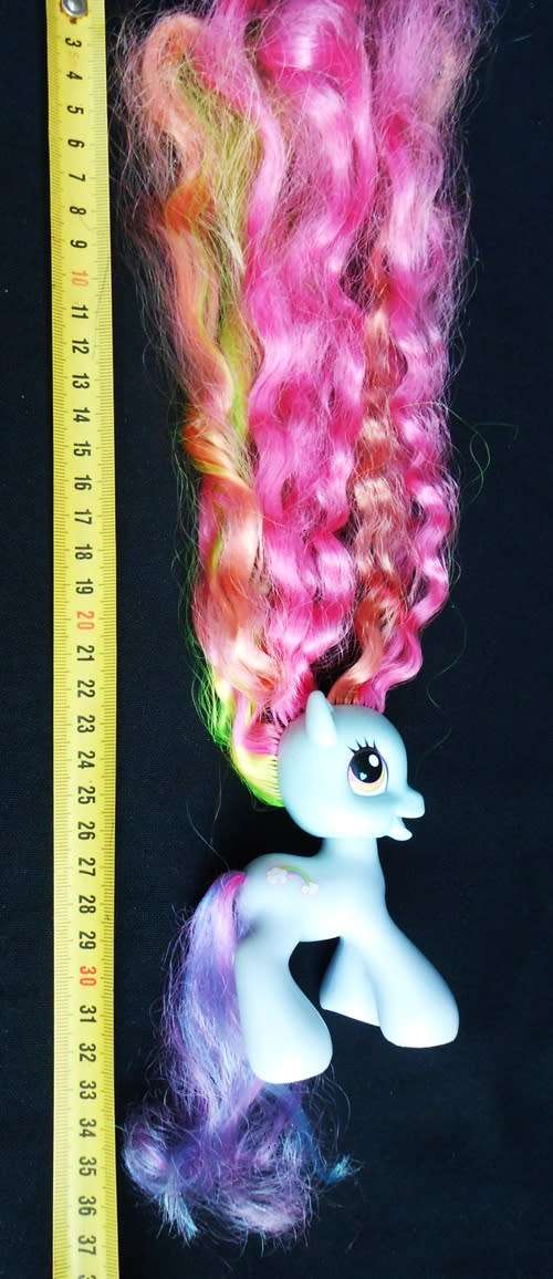collectible My Little Pony Hair Play - Super Long Hair Rainbow Dash