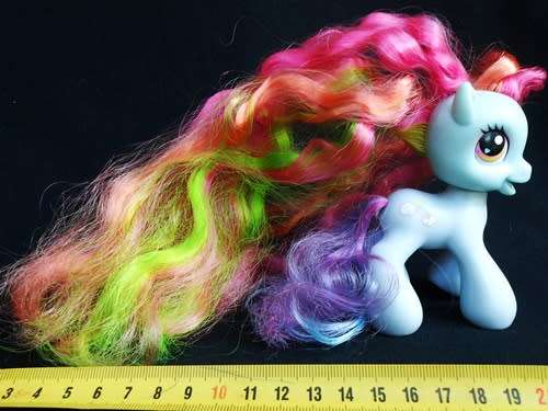 collectible My Little Pony Hair Play - Super Long Hair Rainbow Dash