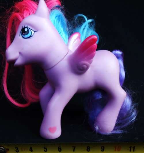collectible My Little Pony G3: Windy Wisp - Crystal Princess Pegasus Pony Figure