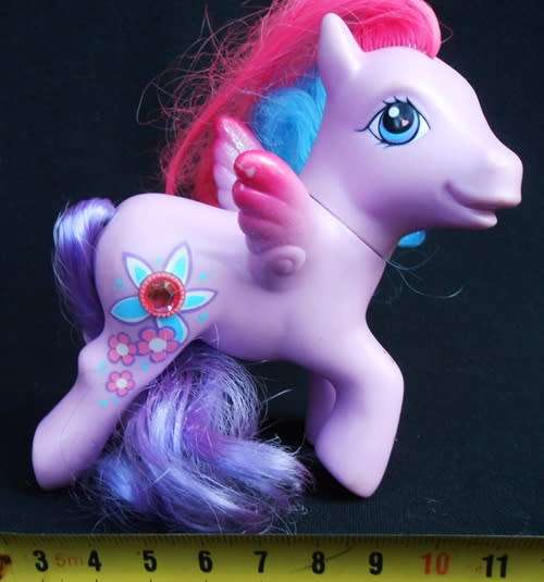 collectible My Little Pony G3: Windy Wisp - Crystal Princess Pegasus Pony Figure