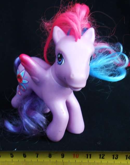 collectible My Little Pony G3: Windy Wisp - Crystal Princess Pegasus Pony Figure