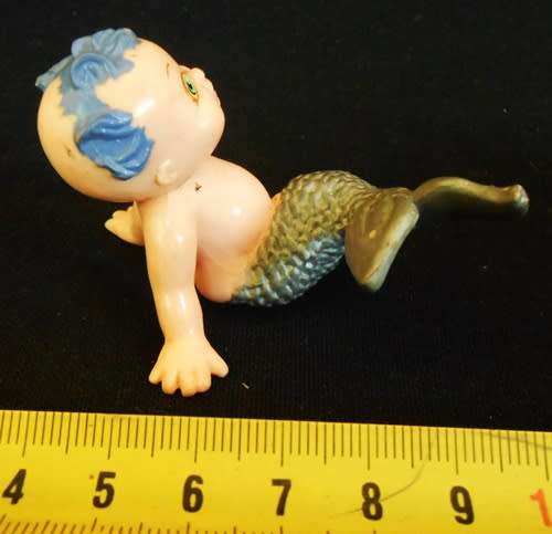 collectible small Diaper Baby Mermaid doll
