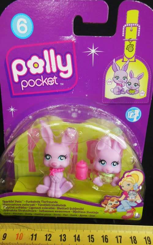 Collectable Polly Pocket Sparkling Pets N I P