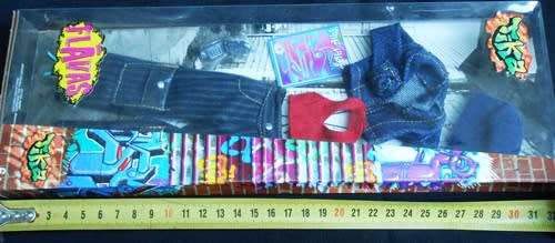 Collectable set of clothes for Flavas doll could fit Barbie  Moxi Girlz or Liv doll.set 2 N I P