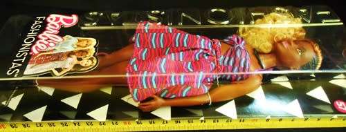collectable Barbie doll Fashionistas  African doll curvy