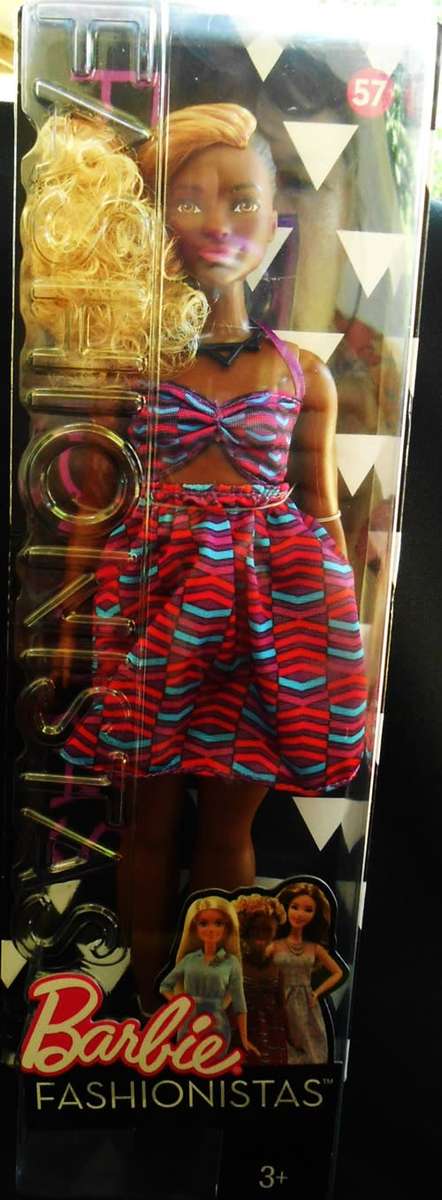 collectable Barbie doll Fashionistas  African doll curvy